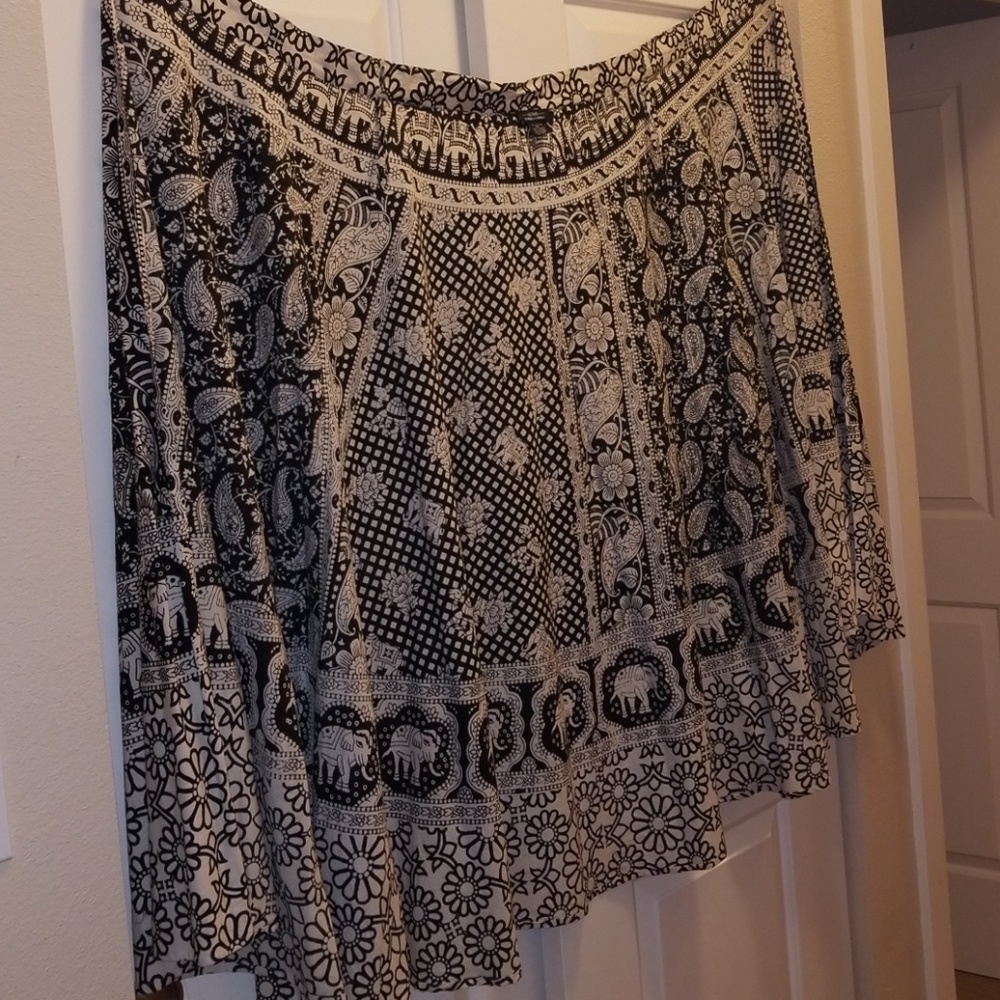 Wrap Around 100% Cotton Skirt